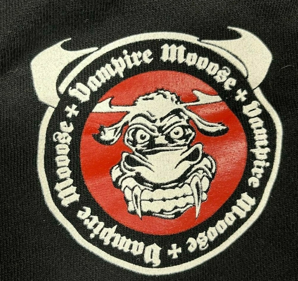 VAMPIRE MOOOSE - IRON CROSS - HOODIE BLACK - MOOSE - SWEATSHIRT gallery