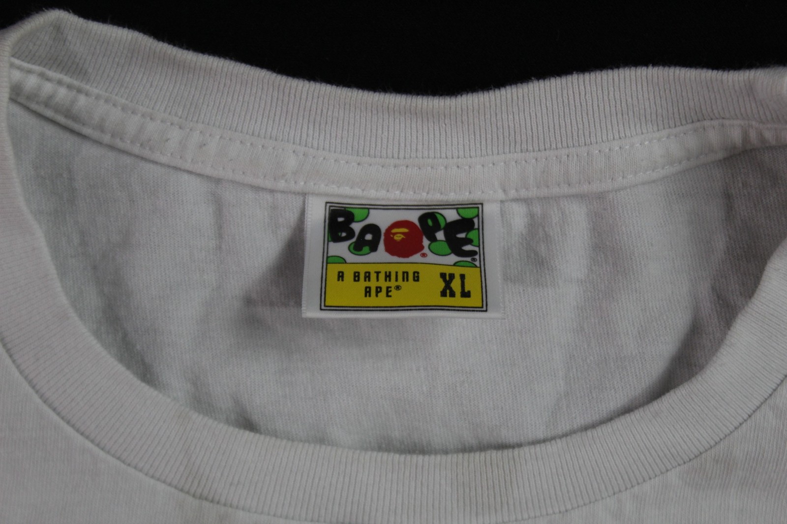 A Bathing Ape Bape Men's Graphic Color Camo Busy Works Tee NC3 White Size XL gallery