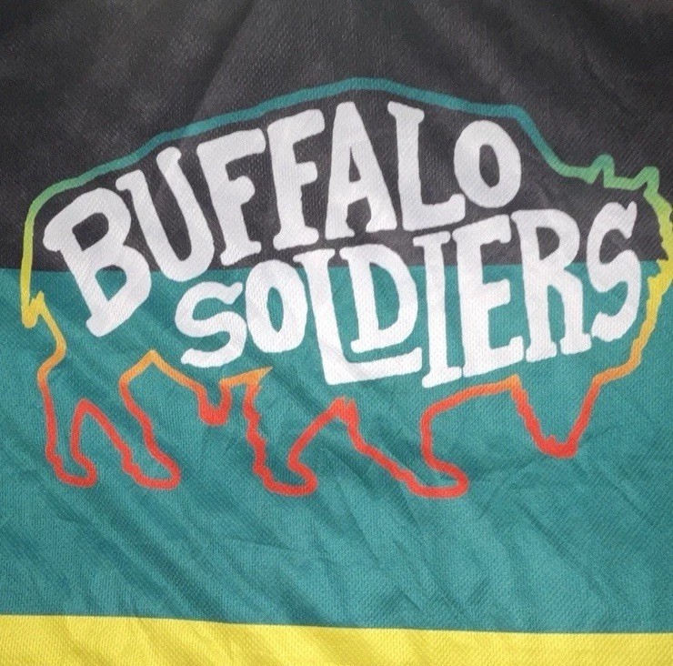 Buffalo Soldiers multicoloured jersey weto 50 bob marley M gallery