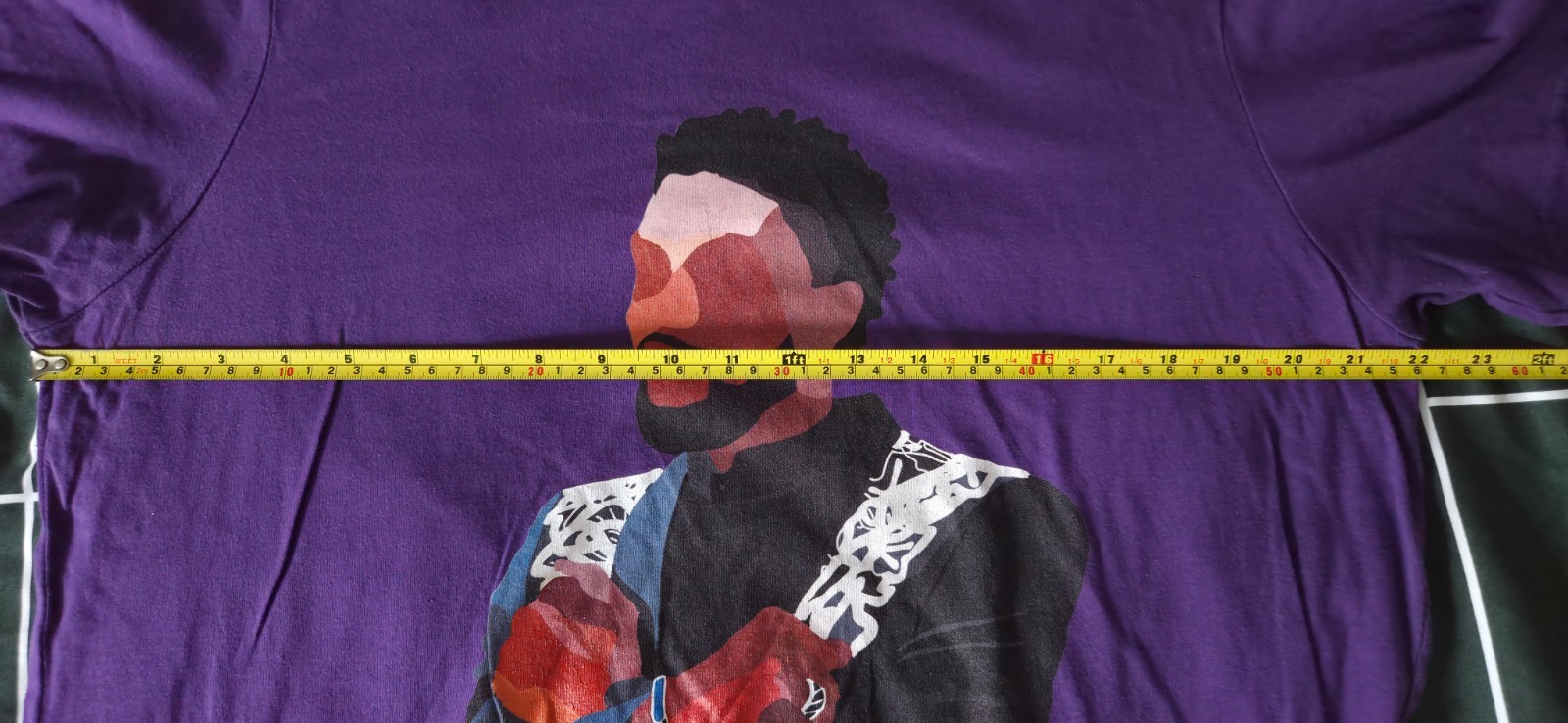 Chadwick Boseman Wakanda Forever Pose Marvel Black Panther T-shirt (Purple) - XL gallery