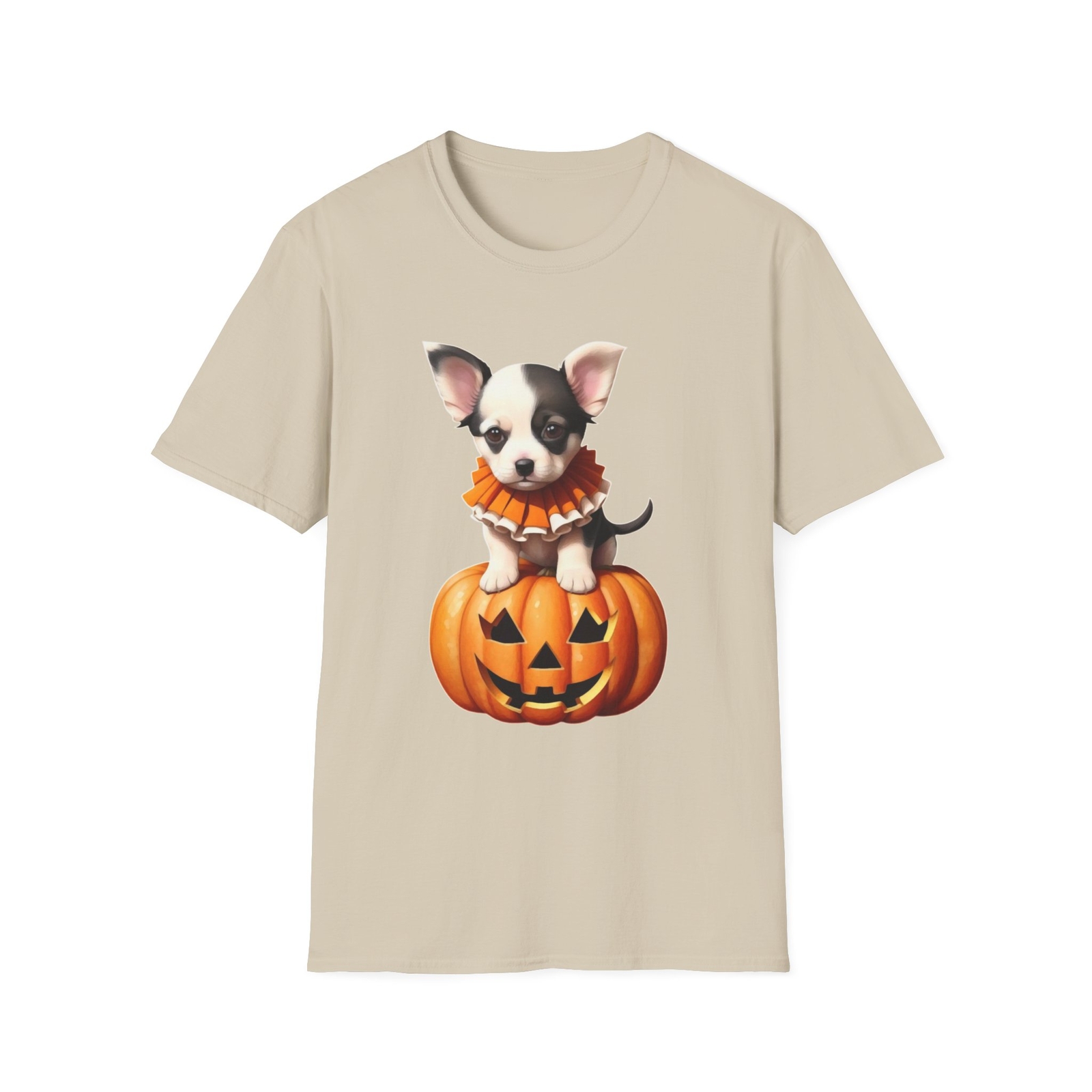 Cute Halloween Puppy Unisex Soft Style T-Shirt SM MD LG XL 2XL 3XL gallery