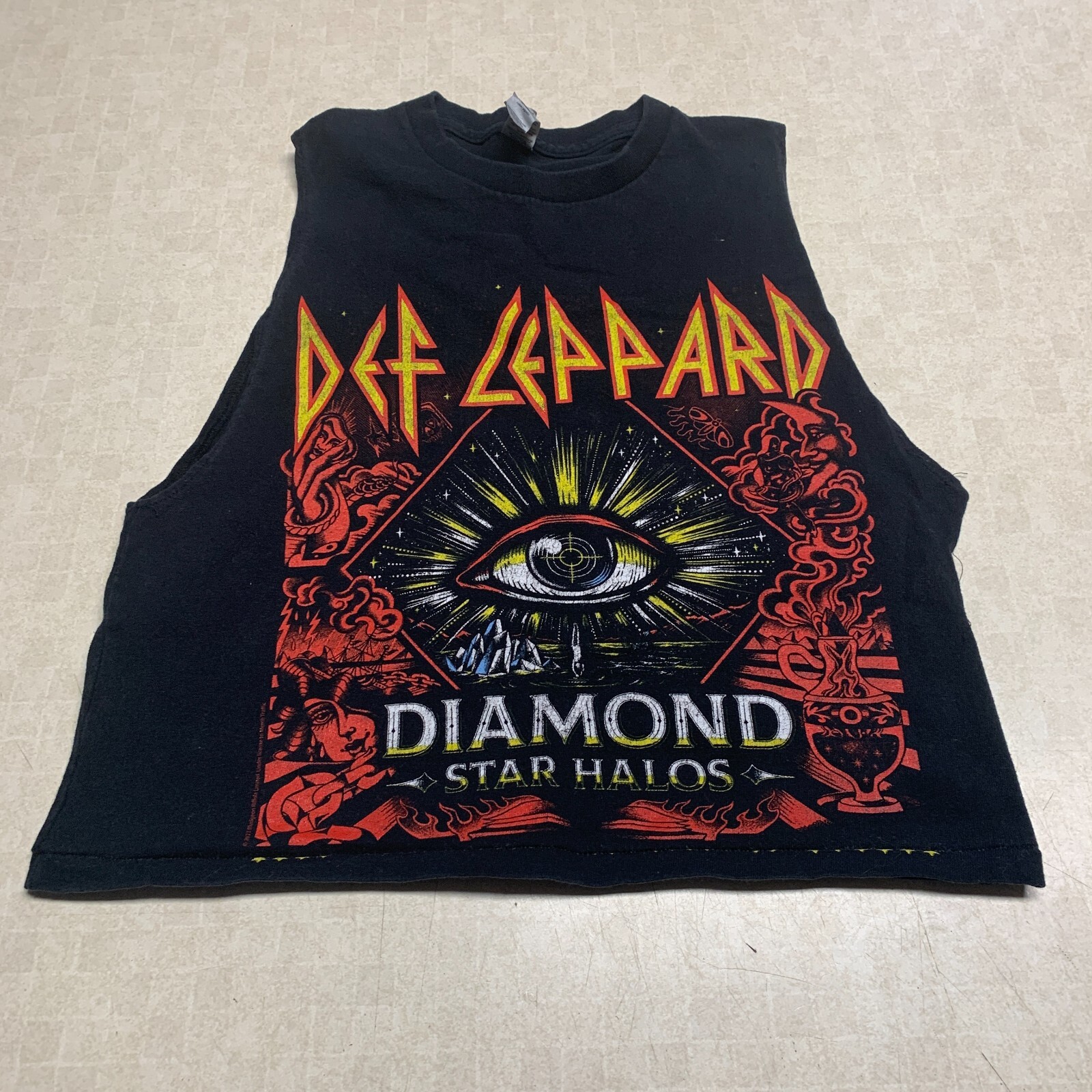 Def Leppard Diamond Star Halos The Stadium Tour 2022 Women’s Tank Top Double Sid gallery