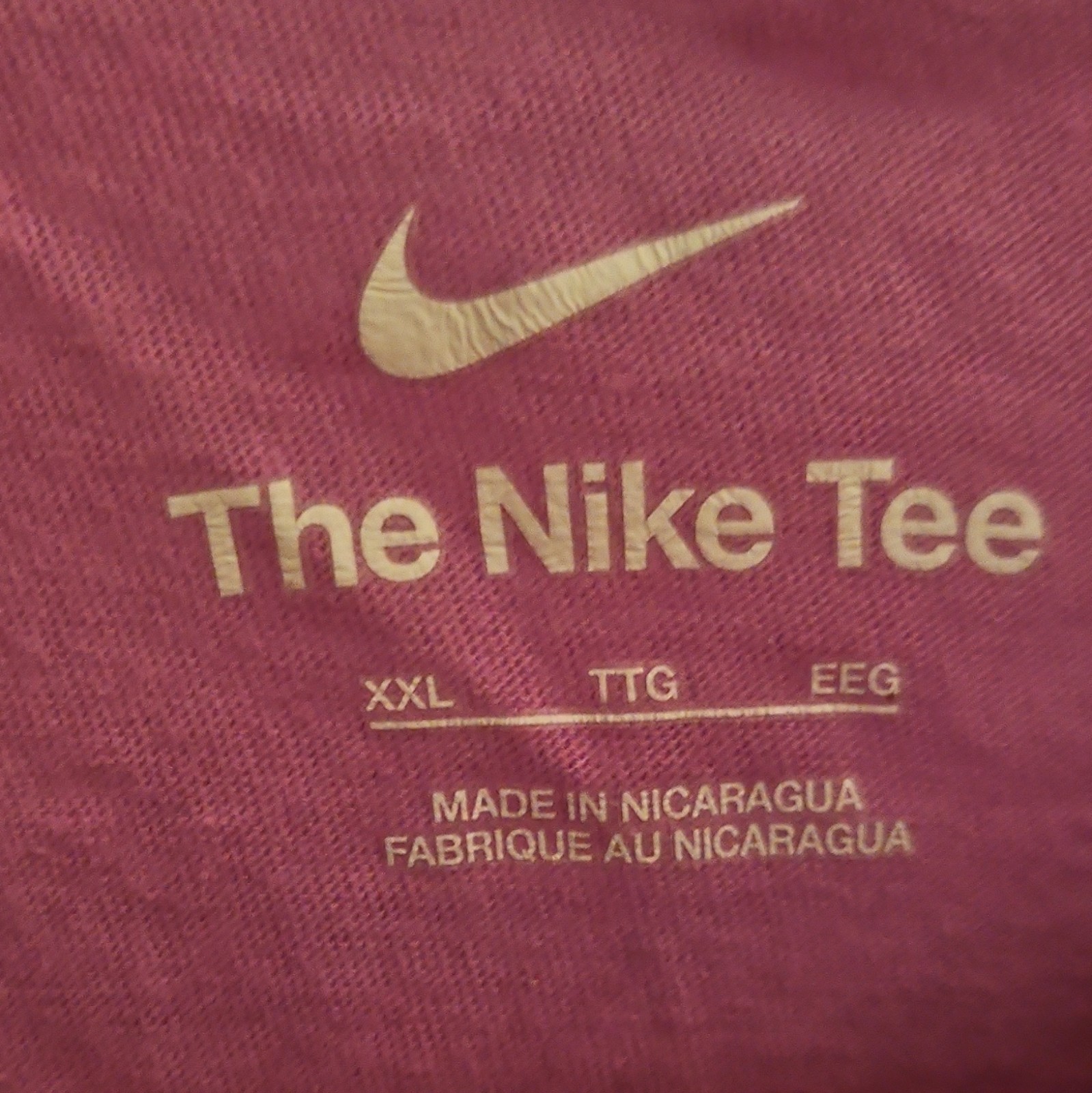Nike The Nike Tee Air Purple Logo Crew Neck Short Sleeve Women’s T-Shirt 2XL gallery