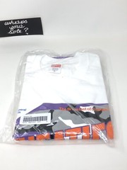 Supreme Wheaties box logo Tshirt tee size Medium M tee White New DS SS21