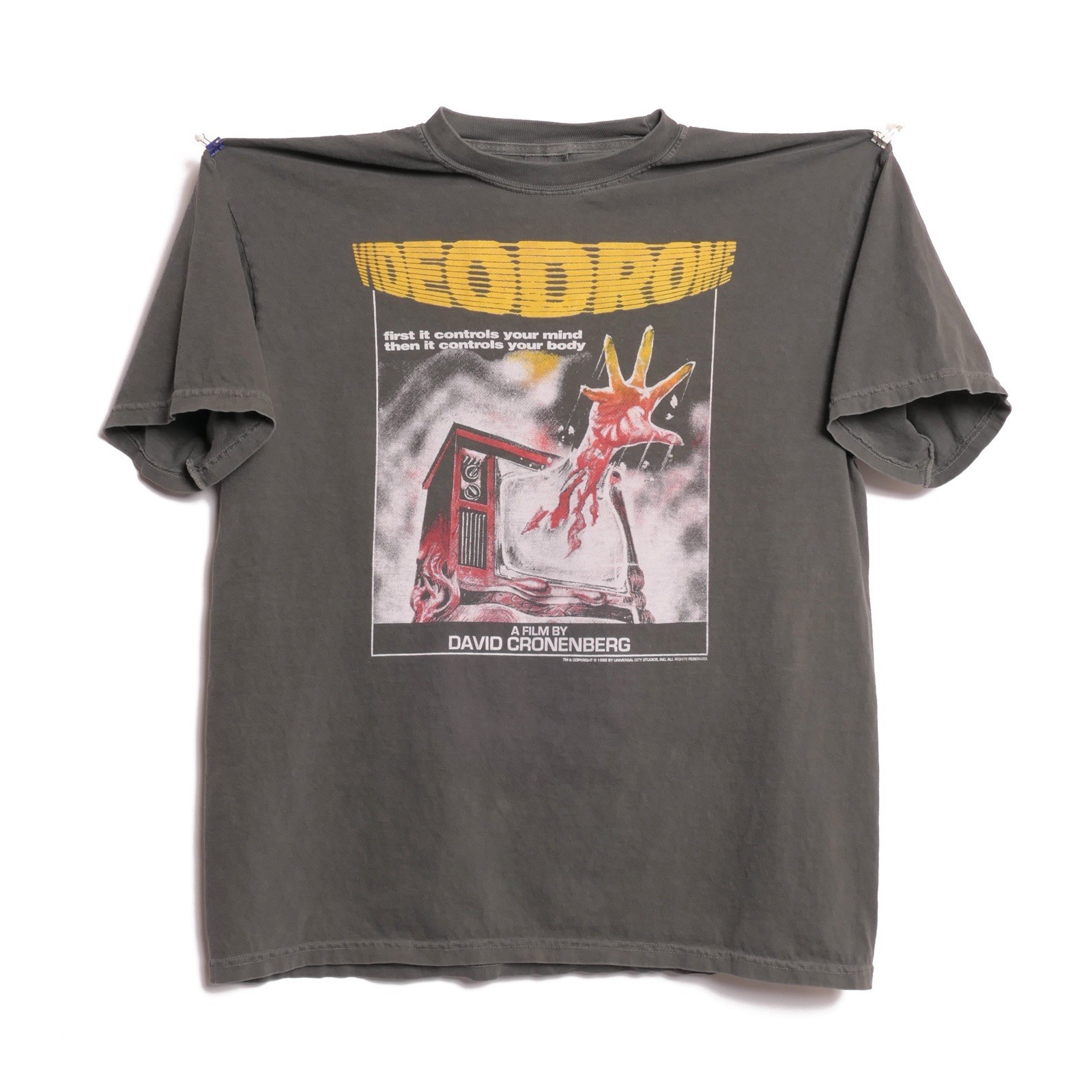 Videodrome Movie Tee David Cronenberg 1980s Body Horror Film Debbie Harry XL gallery