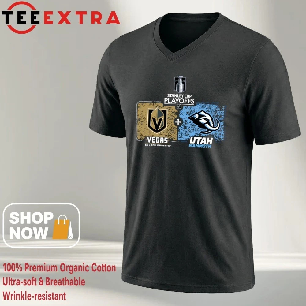 Mammoth vs Golden Knights 2026 S Cup Playoffs Round 1 shirt
