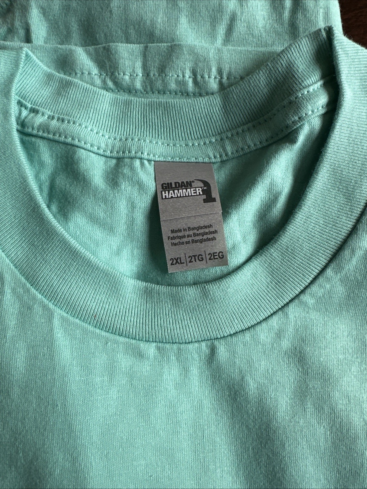 Gildan Plain Hammer Adult Ring Spun Cotton Short Sleeves T-Shirt H000 2XL gallery