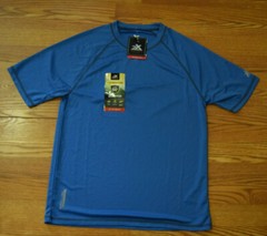 NWT ZEROXPOSUR Sun Protection Swim Shirt Red Blue Black White Gray S M L XL XXL
