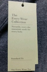 Goodfellow & Co The Every Wear Tee Men’s V-Neck Short Sleeve T-Shirt XXL Gray