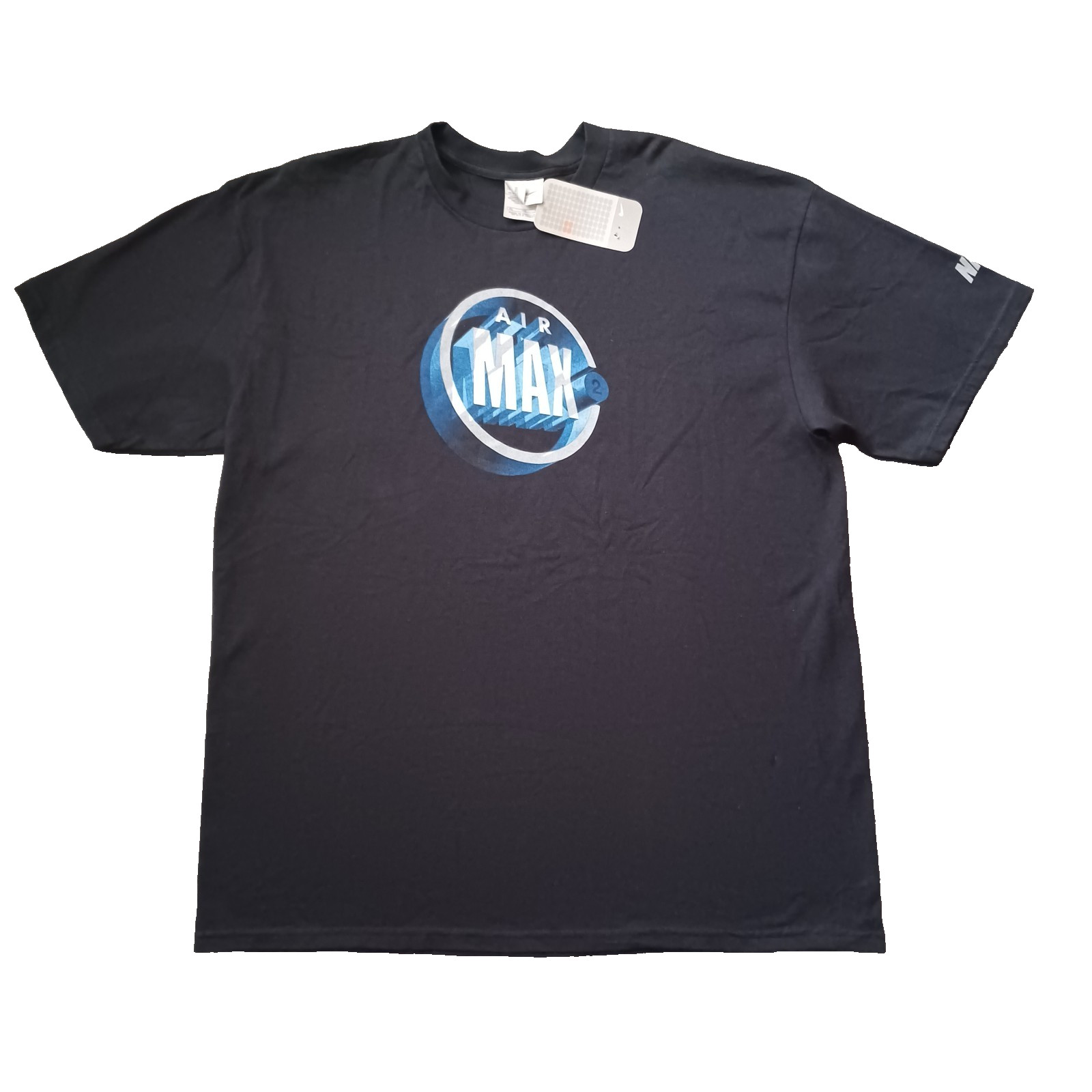 Vintage Nike Air Max T Shirt Extra Large Black Graphic Logo Short Sleeve NWT gallery