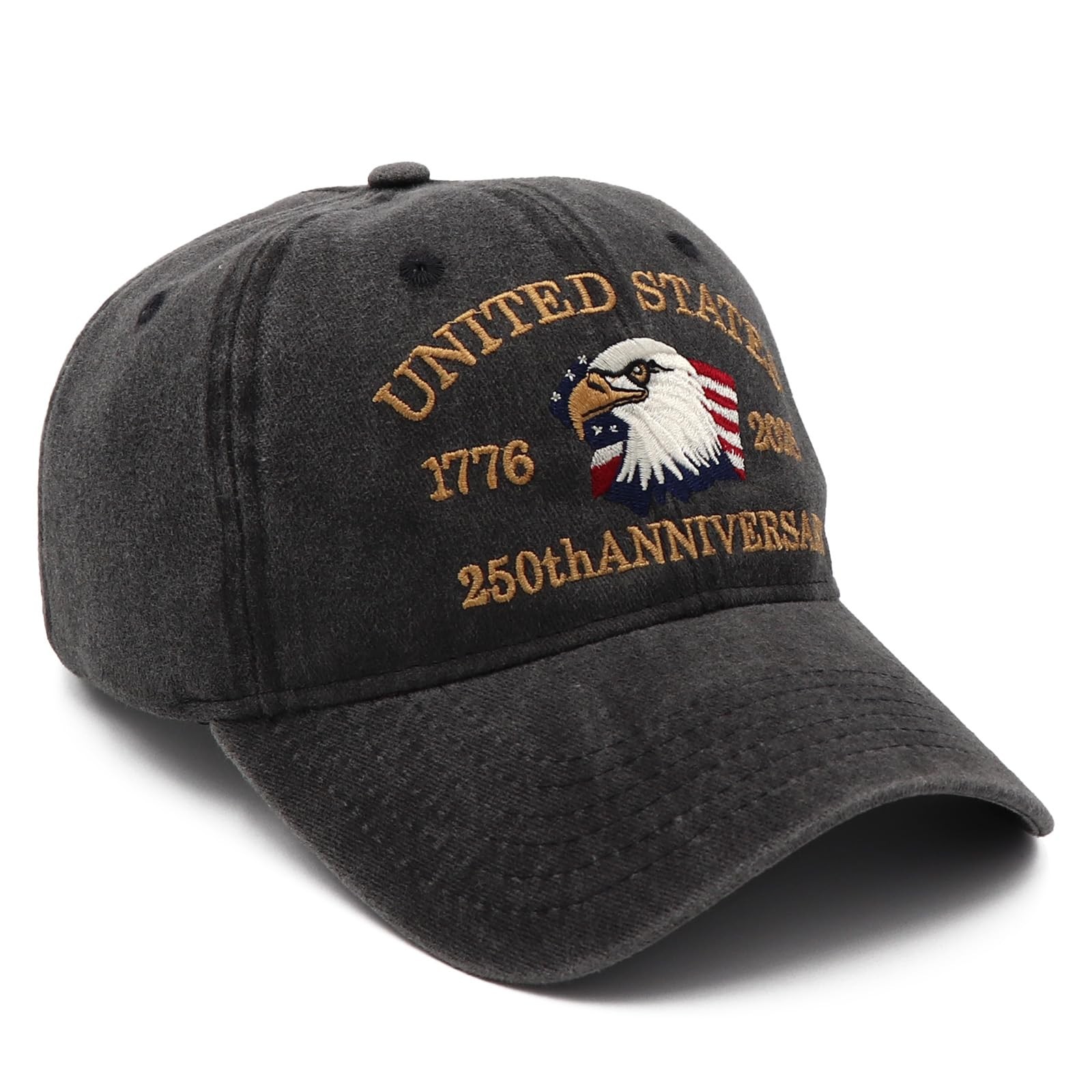 250th Anniversary Hat 1776-2026 Embroidered Adjustable Anniversary USA Hat Pa... gallery