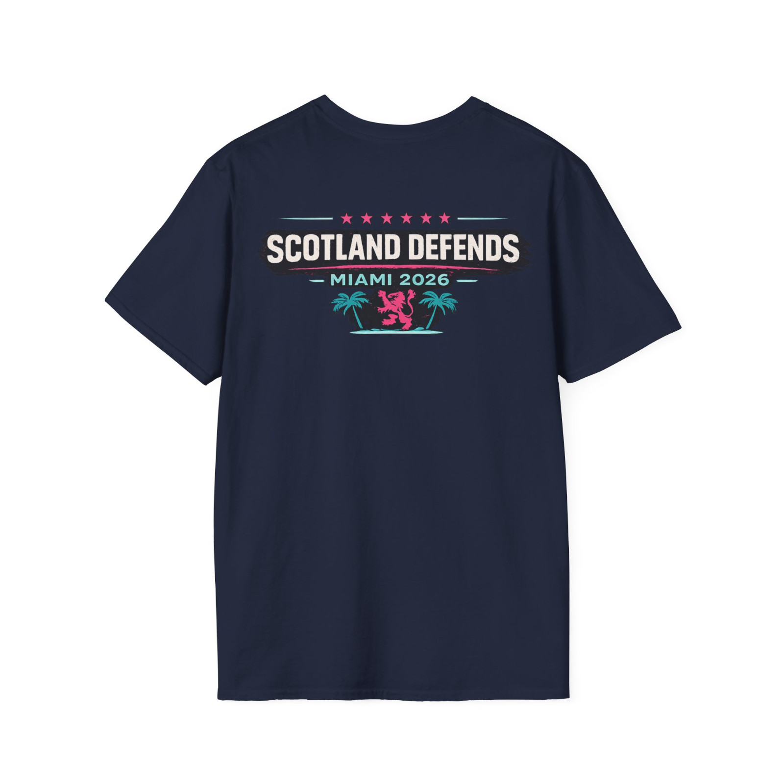 Scottish Drinking Culture Miami T Shirt World cup 2026 Graphic Print Unisex Tee gallery