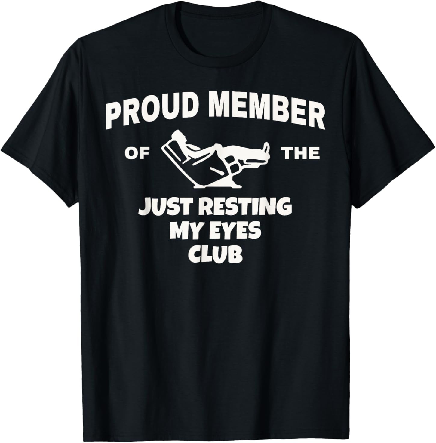 Proud Member of Just Resting My Eyes Club Dad Father's Day T-Shirt gallery