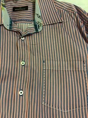 Bugatchi uomo Button down shirt size XXL flip cuff