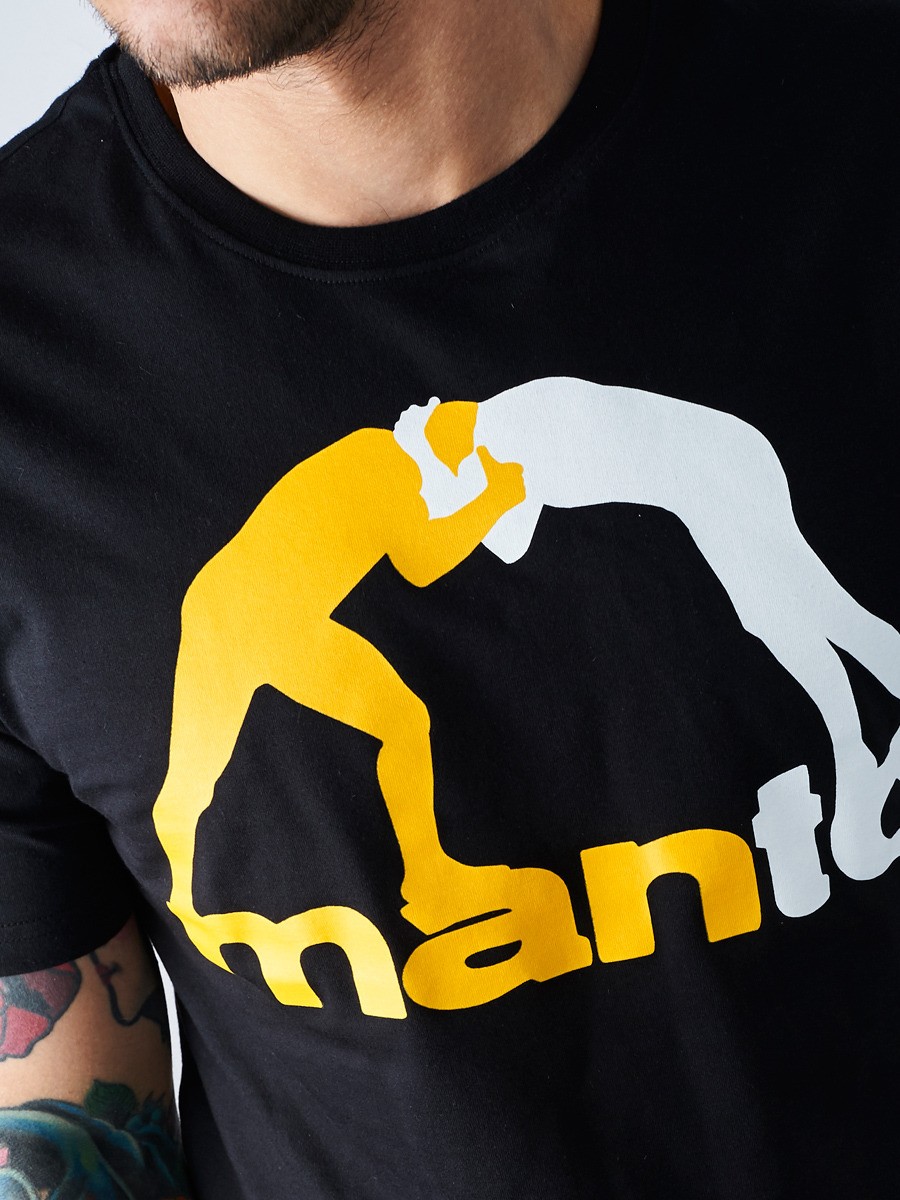 MANTO T-Shirt Logo Black