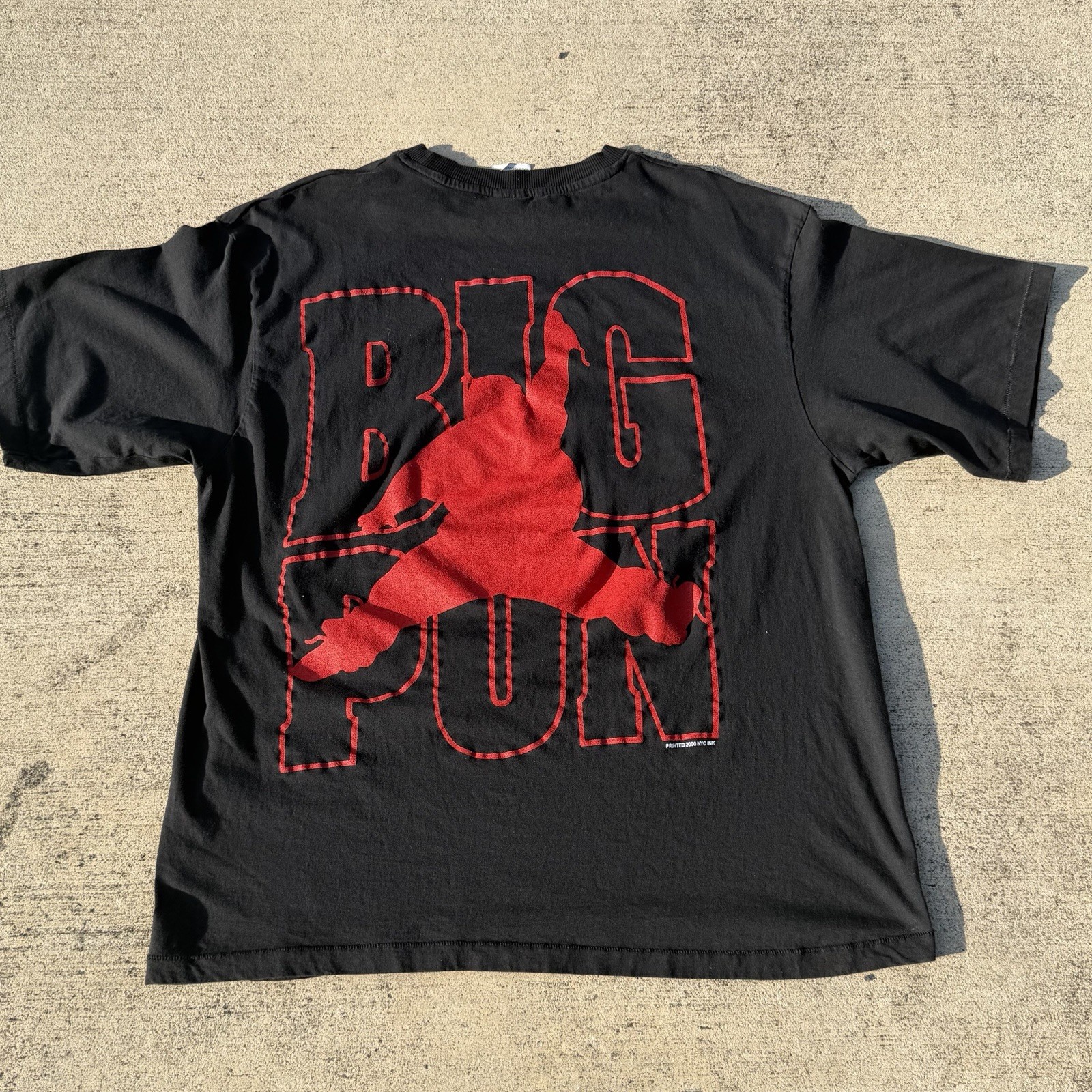VINTAGE BIG PUN RAP TEE SHIRT XL fat joe punisher capital punishment nas wu tang gallery