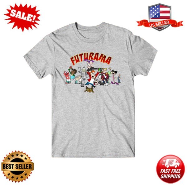 Futurama Cartoon Size S-5XL