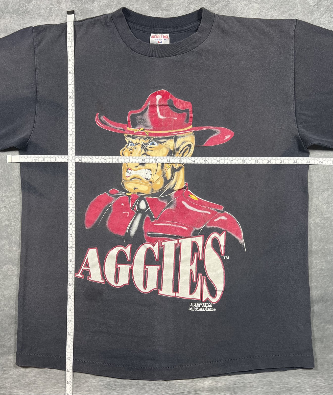 Vintage 90s Aggies New Mexico State NMSU T-Shirt Size XL gallery