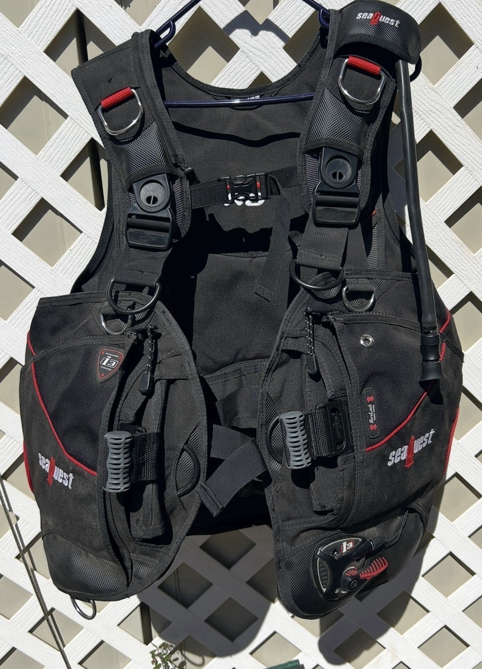 SeaQuest Pro QD BCD with i3 technology – Size L – Scuba BC