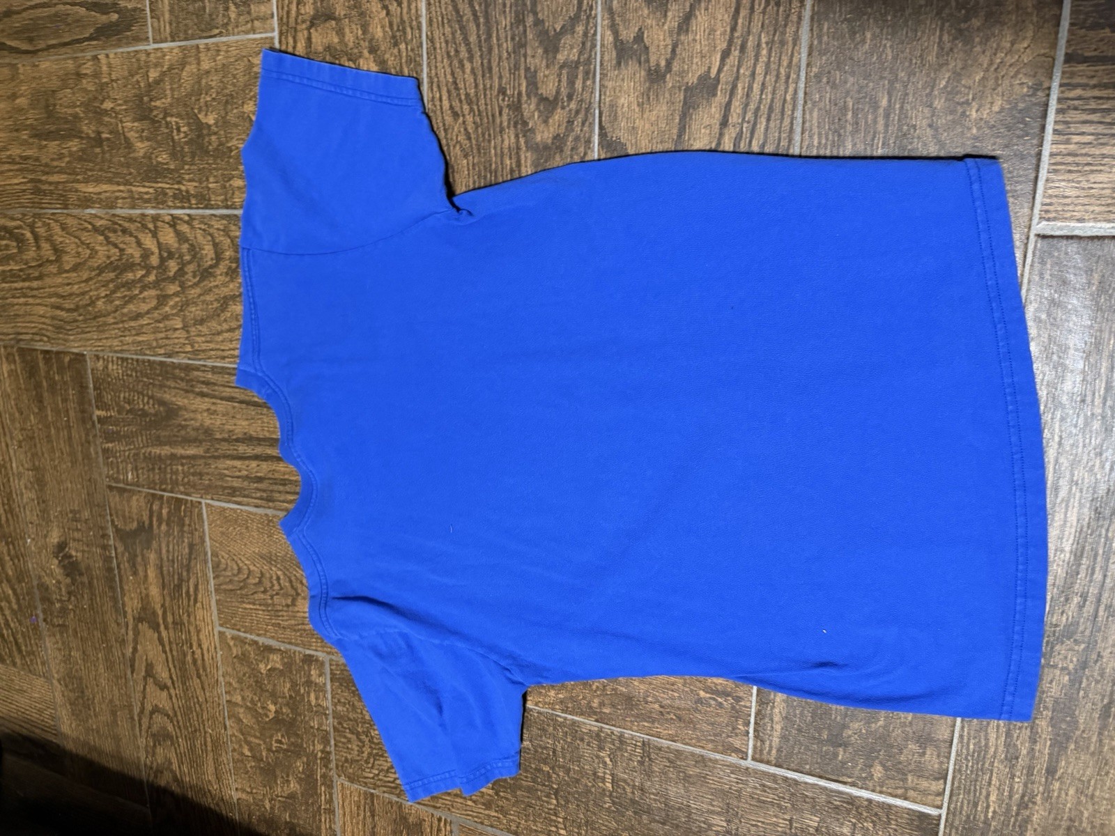 Supreme SS16 Royal Blue Motion Logo Tee Size M Rare Vintage gallery