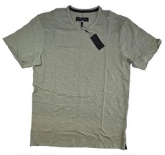 Rag & Bone Matthew Slub Jersey Tee Mens Large Moss Green Cotton S/S NWT $98 MSRP