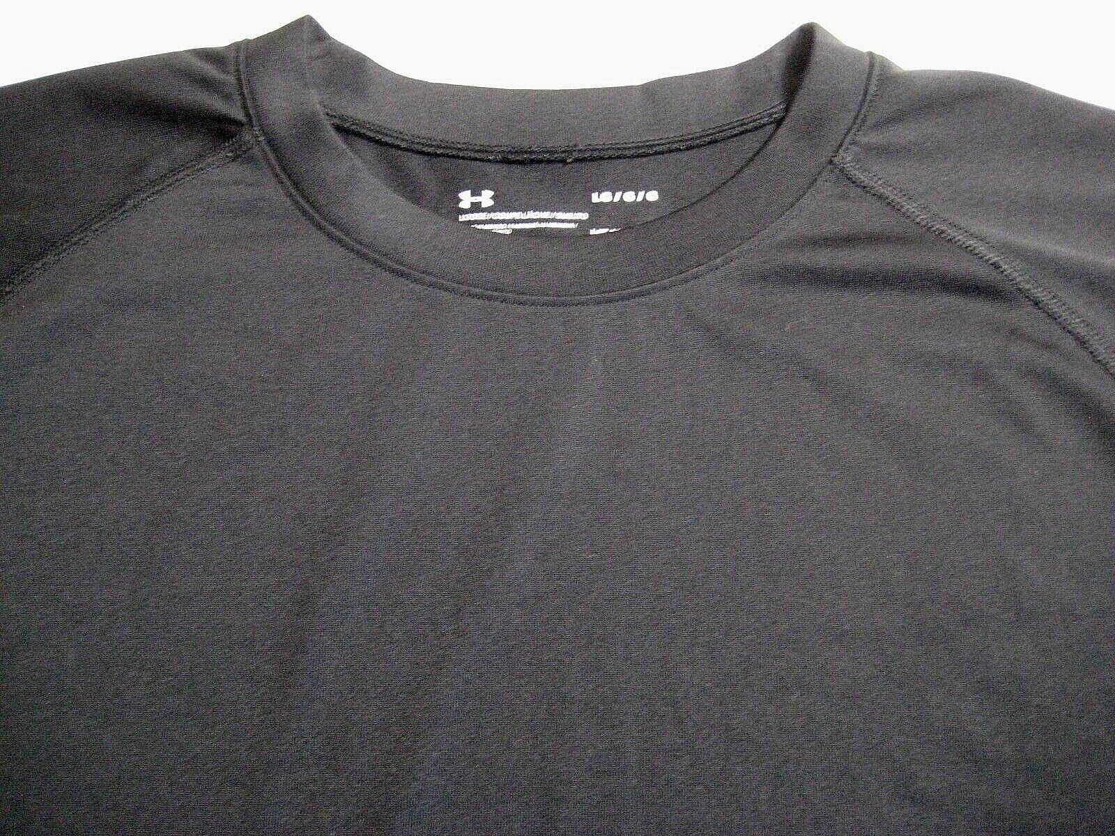 EUC- UNDER ARMOUR TACTICAL HEATGEAR Size Large Black Polyester Base Layer gallery