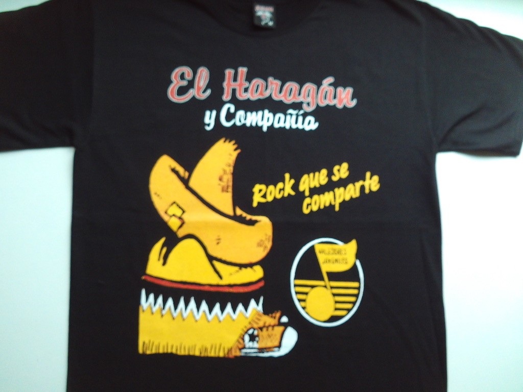 EL HARAGAN SHIRT,EL TRI ROCK URBANO INTERPUESTO LIRAN ROLL BANDA BOSTIK SAM SAM gallery