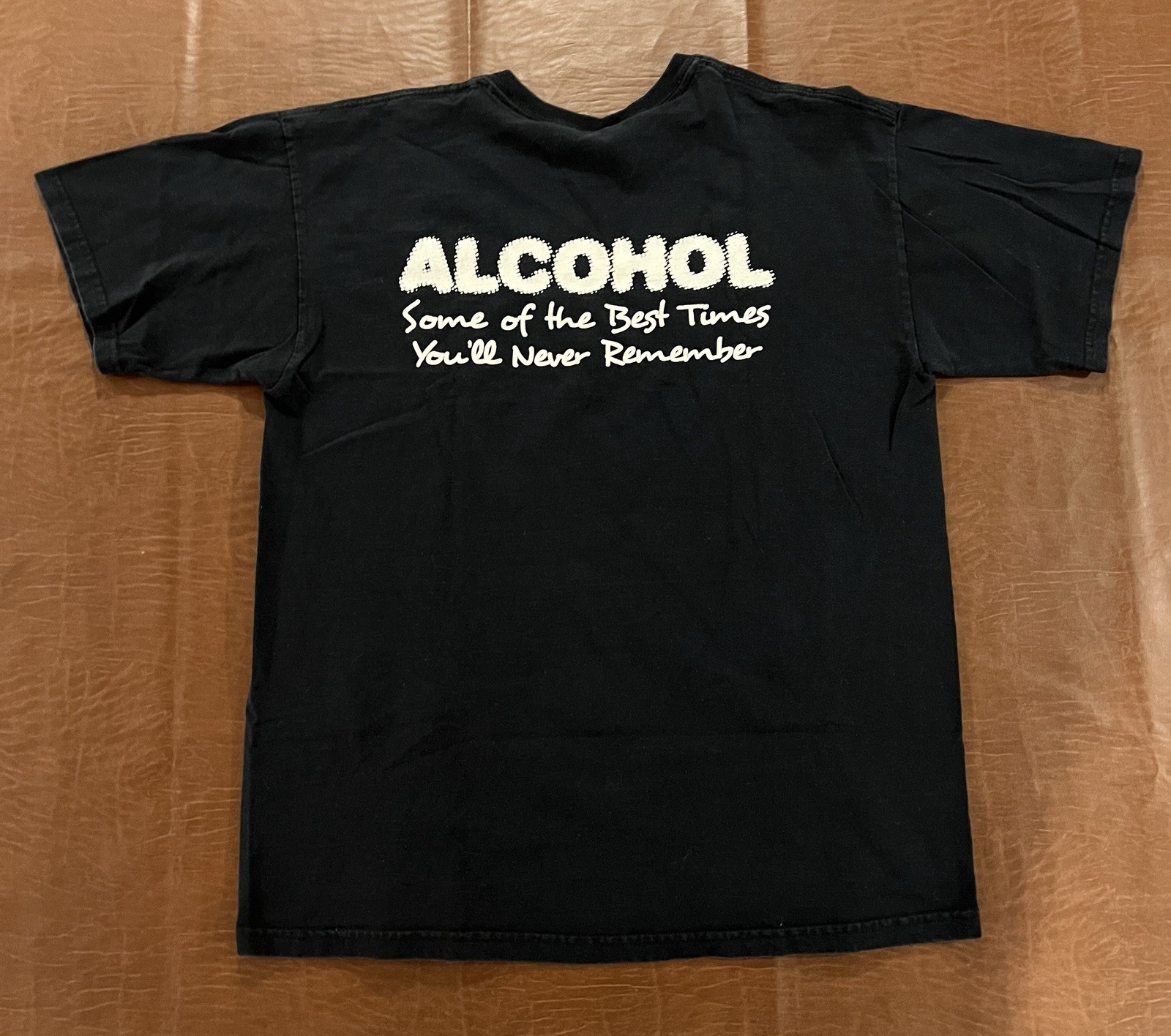 Braid Paisley Alcohol Band Shirt - Dual Sided - Size Large gallery