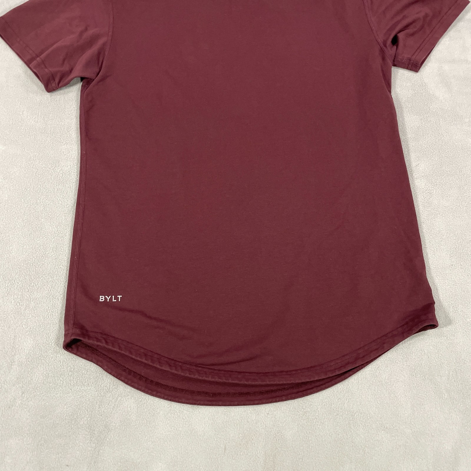 BYLT Mens Drop Cut Lux T-Shirt Size Medium Stretch Performance Lot Of 2 Bundle gallery