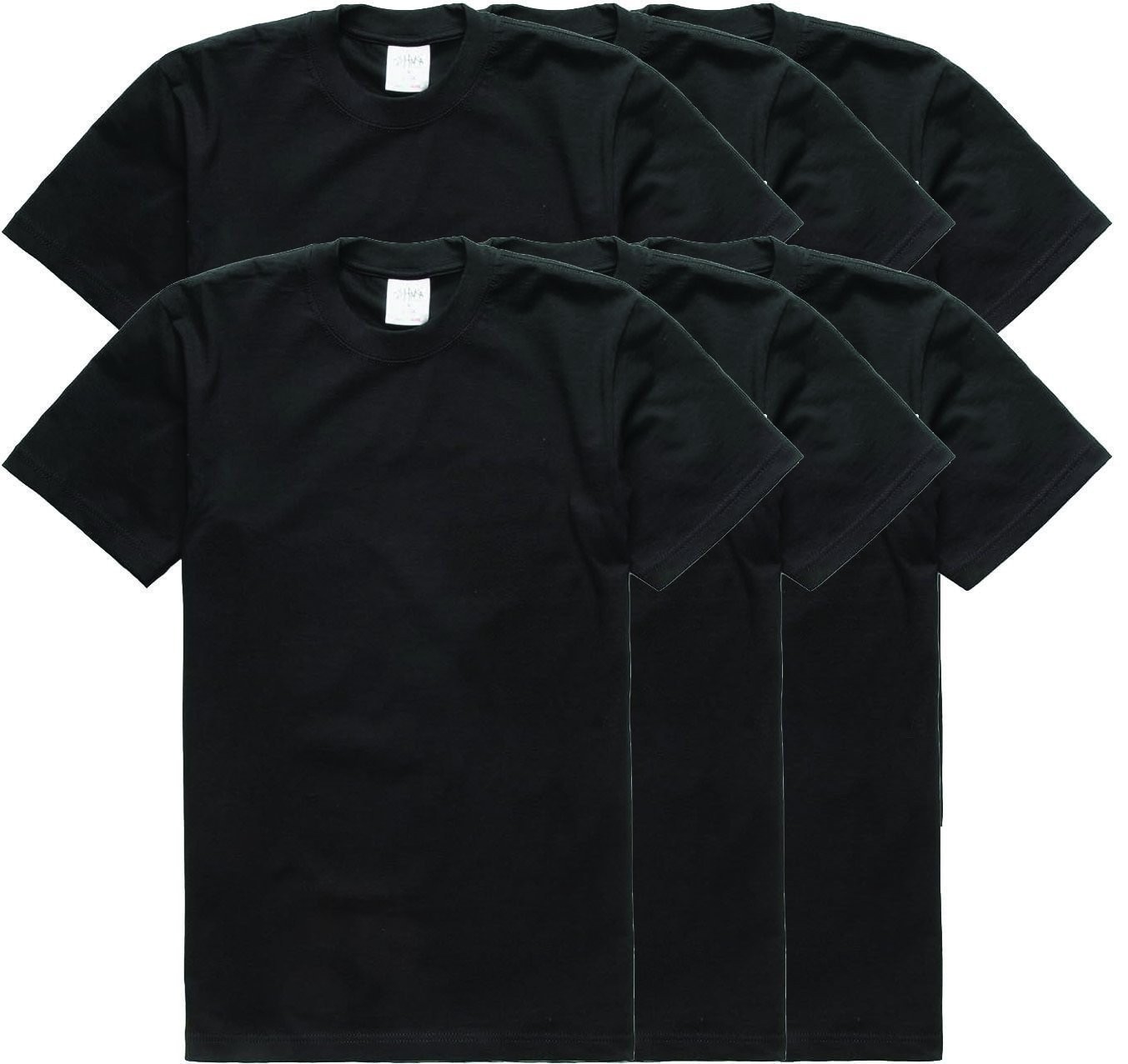 6 PACK Shaka Wear 7.5 oz Max Heavyweight Short Sleeve T-Shirt