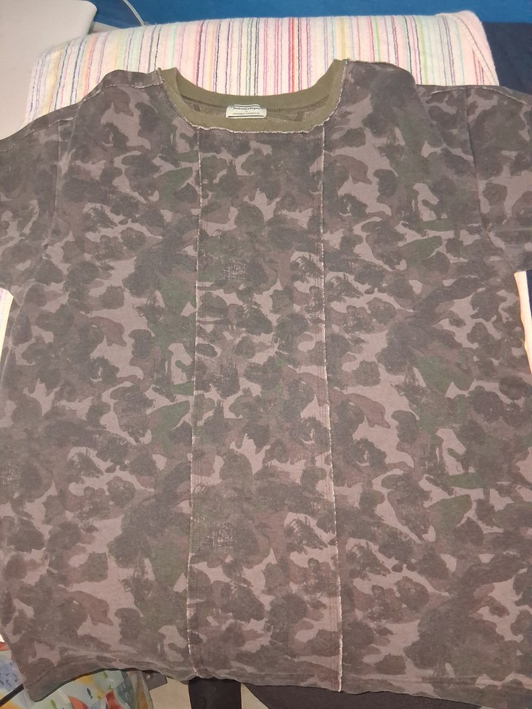 Men Onitsuka Tiger Andrea Pompilio L Shirt Short Sleeve Camouflage