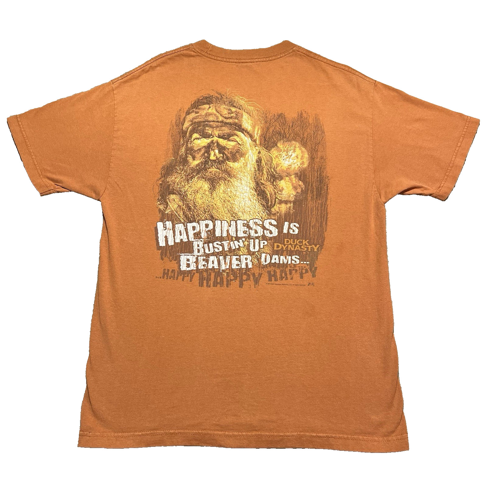 Duck Dynasty Shirt L Phil Robertson 2012 A&E Graphic Tee Mens gallery