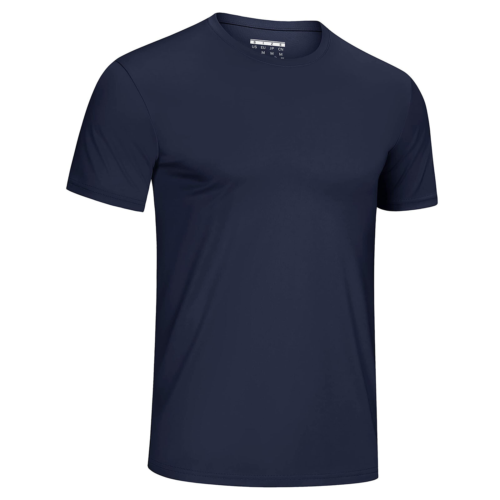 Men's UPF 50+ Short Sleeve T-Shirt Summer Quick Dry Athletic Sports Running Tops gallery
