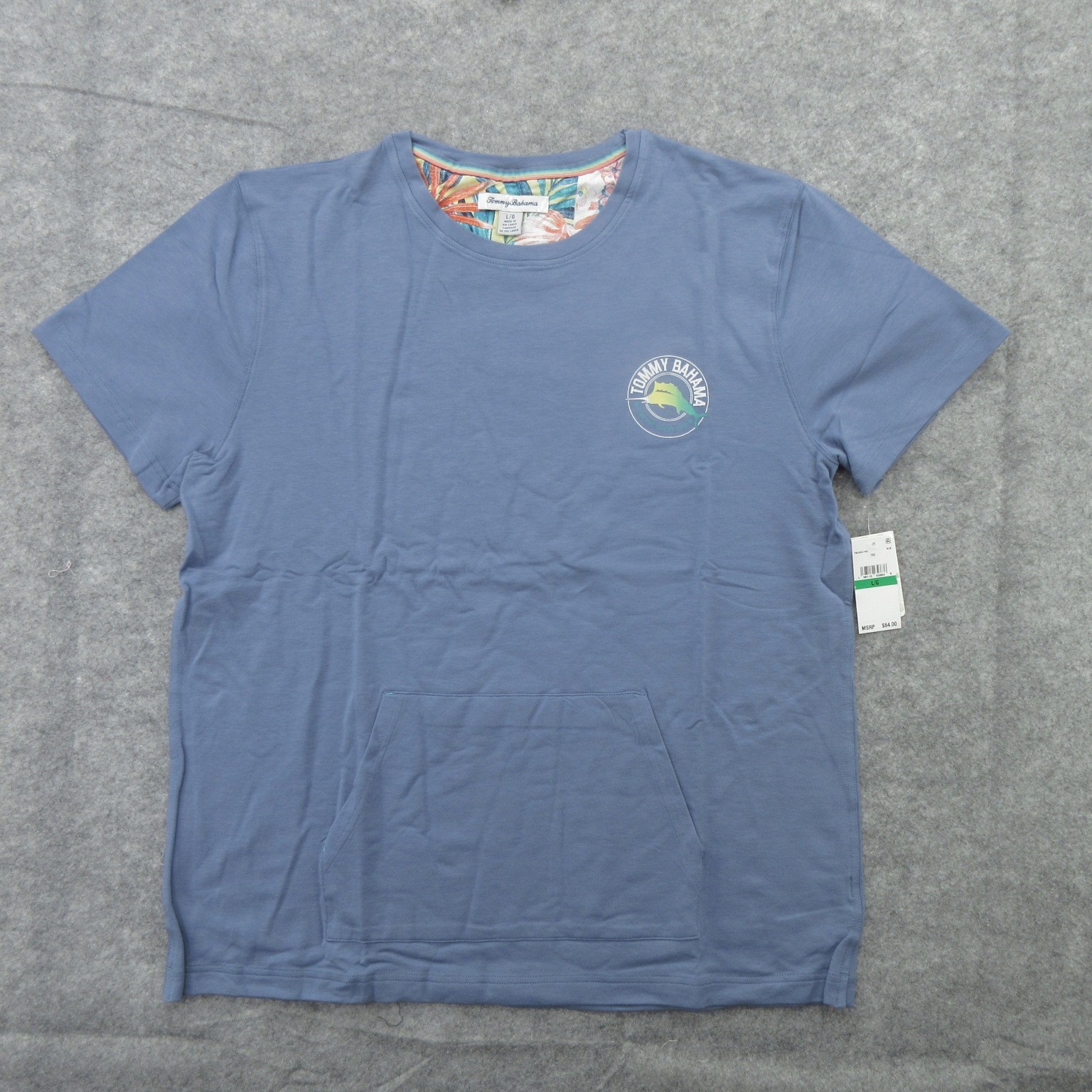 Tommy Bahama Mens Terry Short Sleeve Crew T-Shirt Size S M L XL XXL 3XLT New gallery