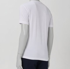 Giorgio Armani Men’s White Textured Stretch T-Shirt Size 54