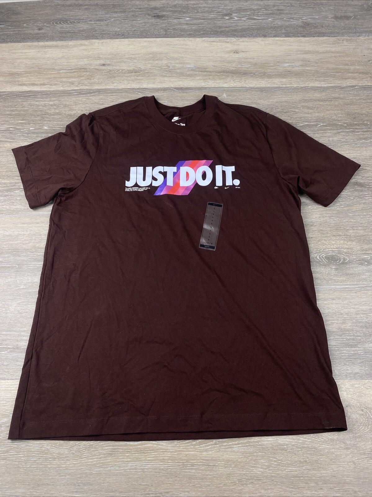 Nike Rainbow Just Do It JDI FQ8002-227 Size Large gallery