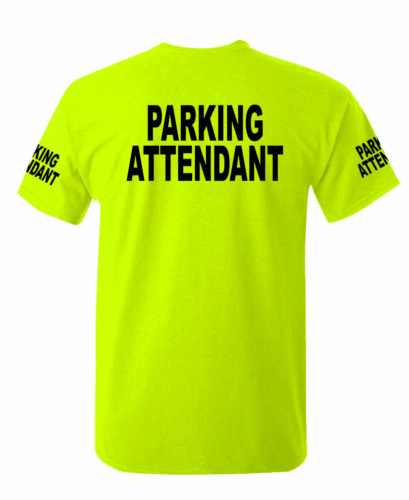 Parking Attendant high visibility Tee T shirt gallery