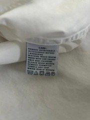 Halogen White Short Sleeve Crew Neck T-Shirt Womens Size Medium Stretch Tee