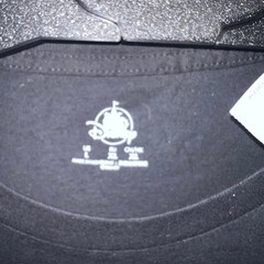 NWT Disney Parks Classic Mickey Mouse Wink Graphic Tee T-Shirt Black – Large