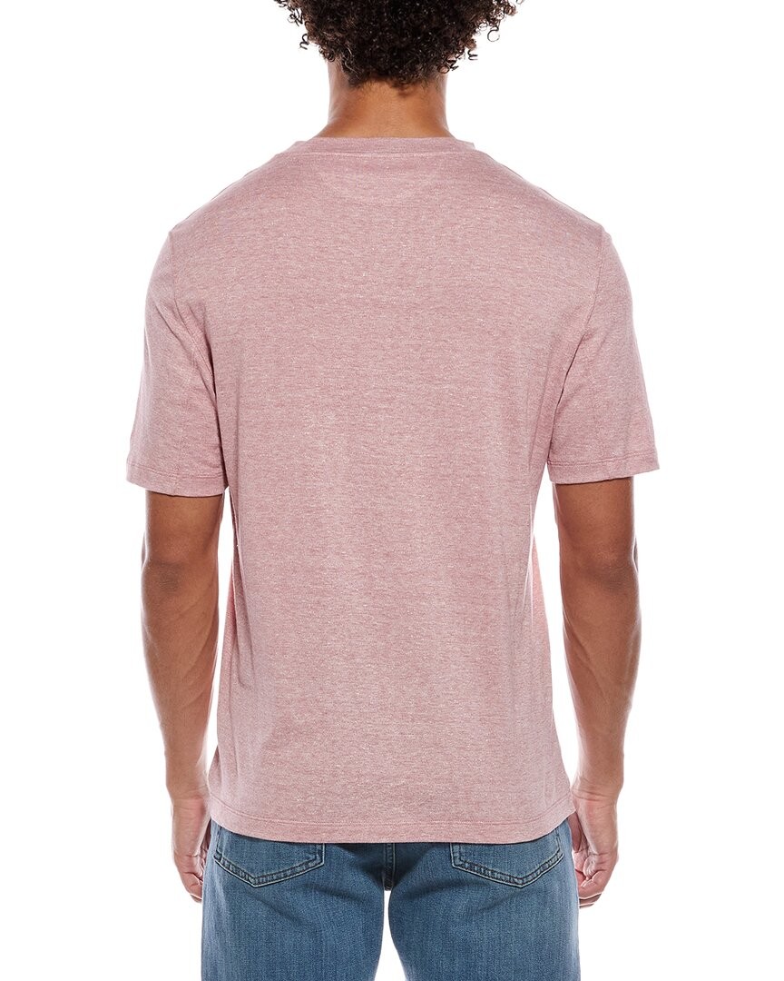 Brunello Cucinelli Linen-Blend T-Shirt Men's gallery