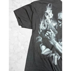 Universal Studios Marvel The Punisher Graphic T-Shirt Black Mens XL