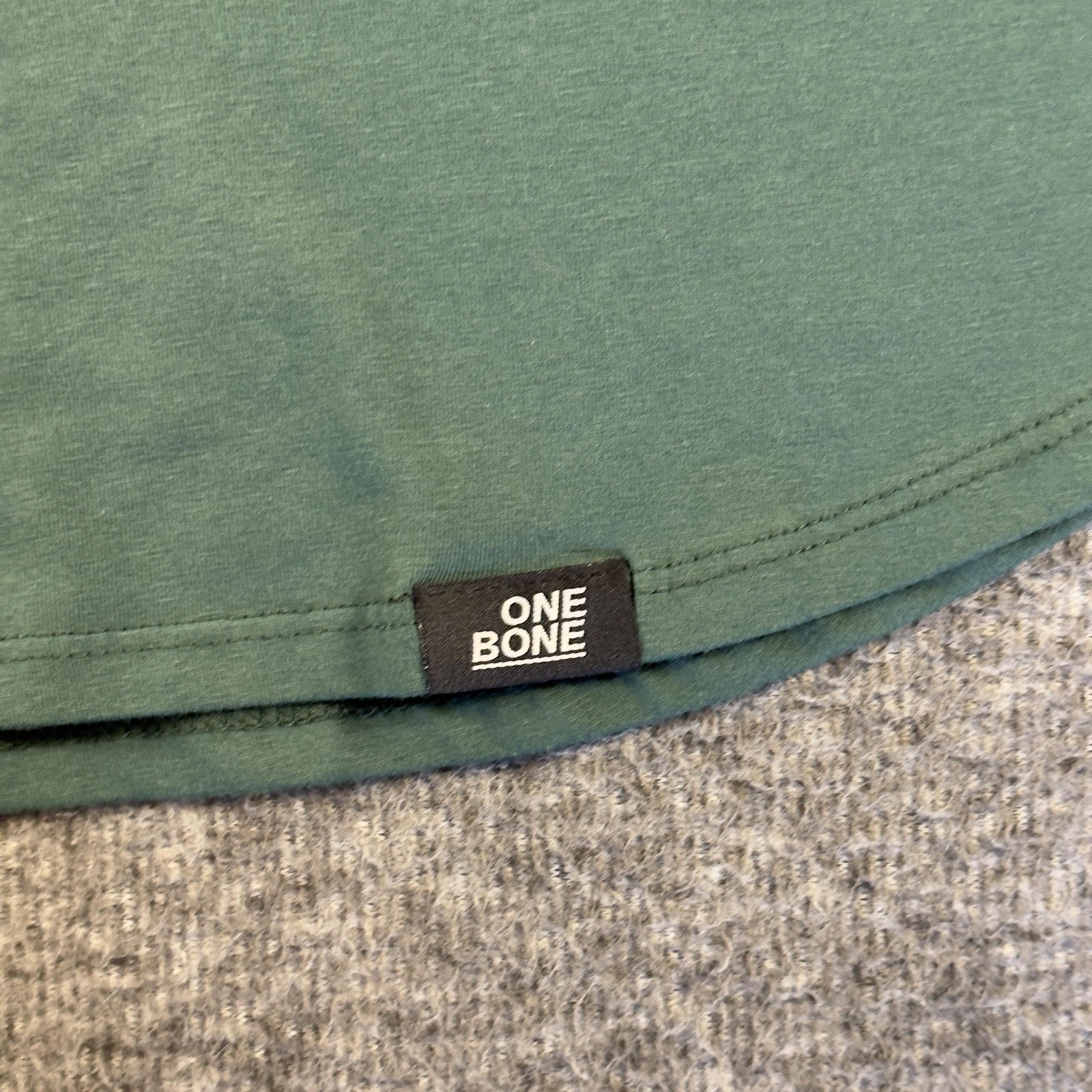 ONEBONE Shirt Mens 2XL Green Big & Tall Stretch Crewneck Tee T-Shirt Soft Casual gallery