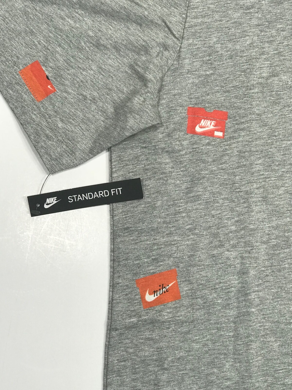 Nike Sportswear Footwear Pack 1 Tee - dark grey heather BQ0066-063 LARGE gallery