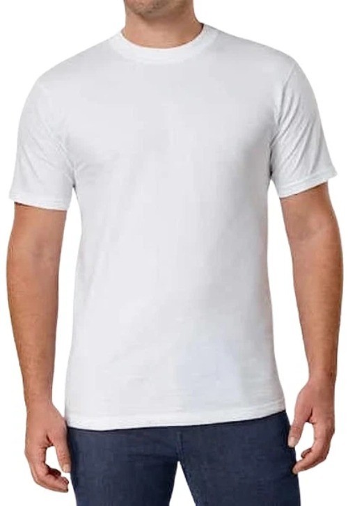 NWOT 5-Pack Kirkland Signature Men’s M White Crewneck T-Shirts Cotton B1001