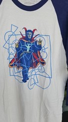 Marvel Comics Gear Goods T-Shirt Large Superheroes Lootcrate 3/4 Sleeve