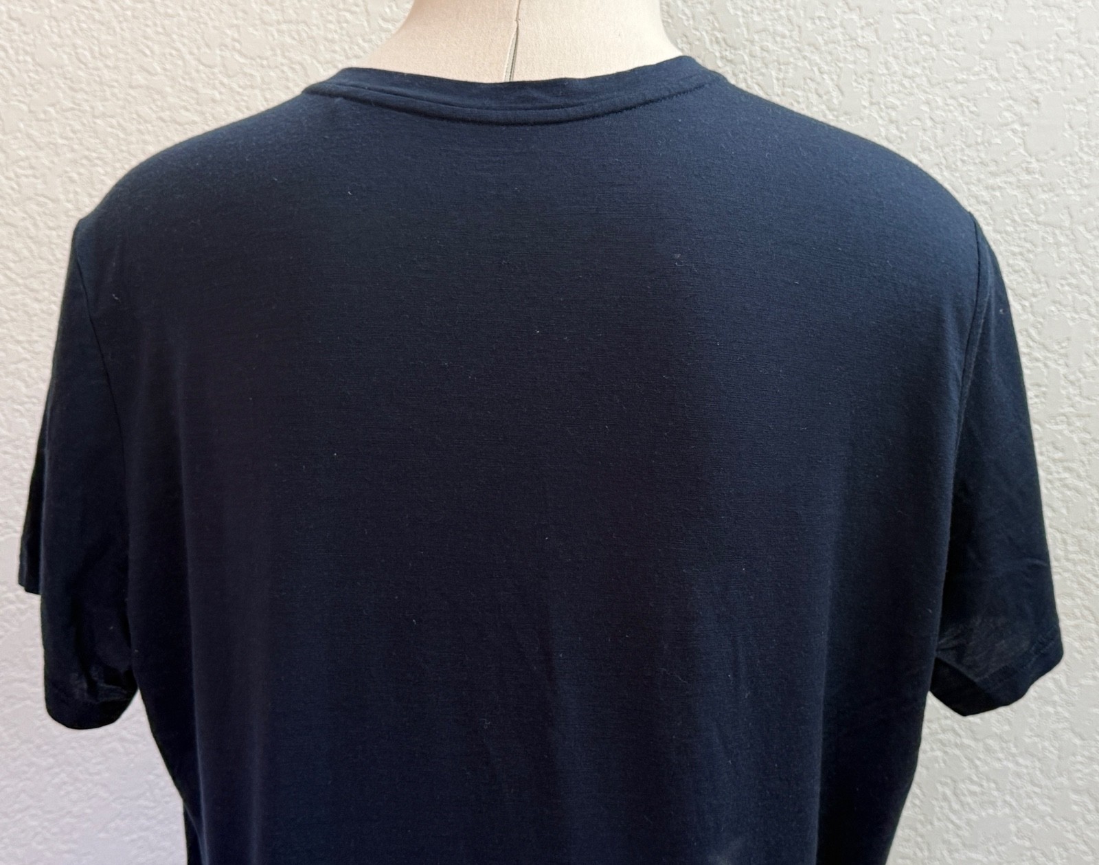 Mammut Alvra T Shirt Size 2XL Short Sleeve Merino Wool Blend Navy Blue GR3117 gallery