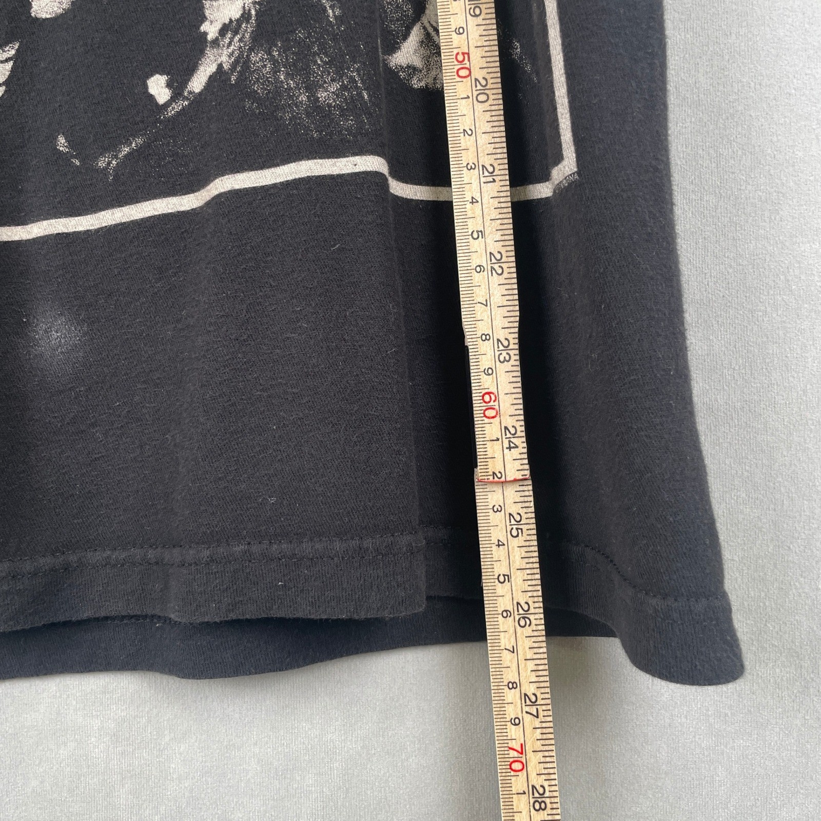 Nirvana Band Graphic T-Shirt Black Short Sleeve 2013 Grunge Rock Tee Mens S/M gallery