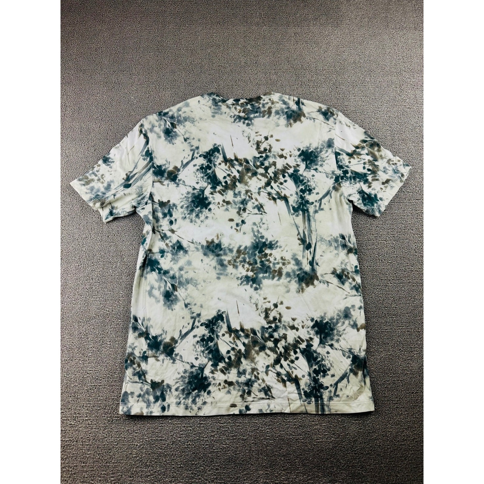 VRST T-Shirt S Multi Color Abstract Forest Print Outdoorsy Botanical Artistic gallery
