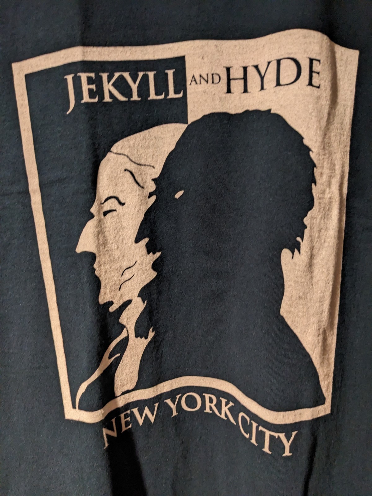 Vintage Jekyll and Hyde New York City Broadway Black Medium T-Shirt gallery