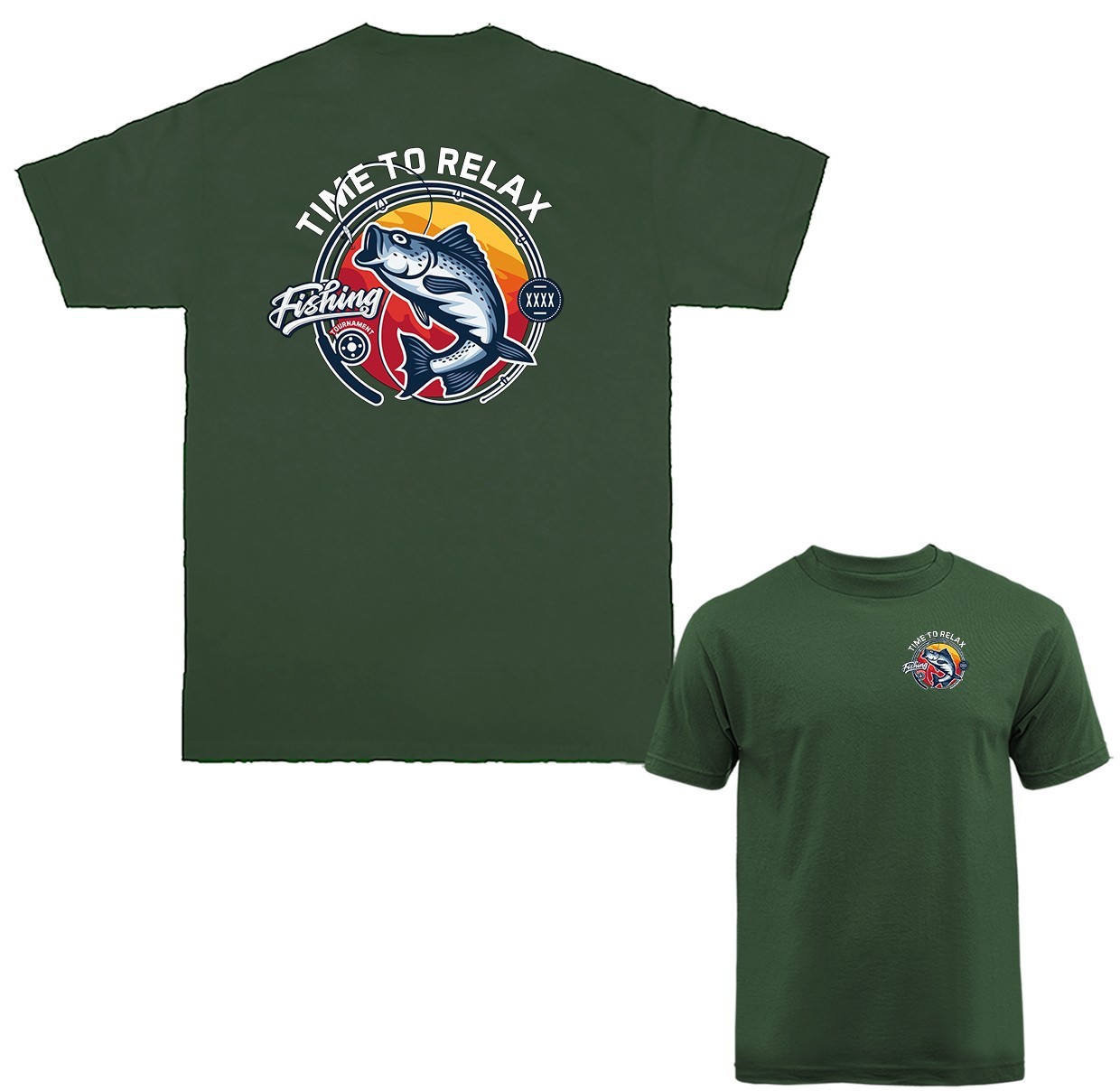 Catch of the Day – Relax & Fish Outdoor Sports T-shirt gallery